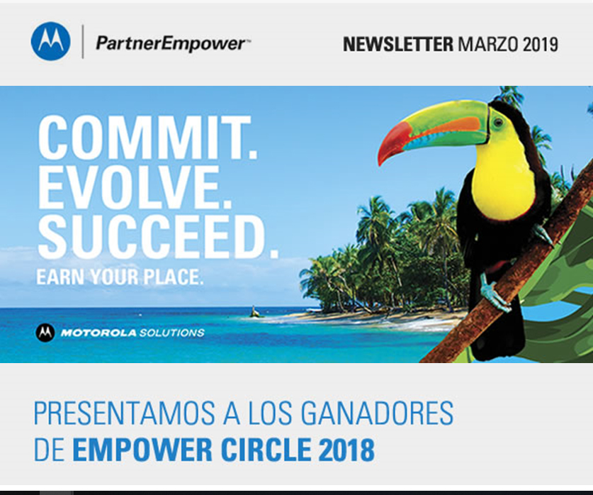 Radiotrans premiada por Motorola Solutions, Programa Empower Circle, por ser uno de los distribuidores con mayor "performance" en 2018 en LATAM.