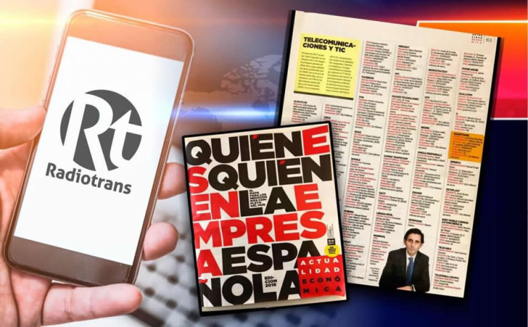 Radiotrans está entre una de la empresas más importantes de las telecomunicaciones en España