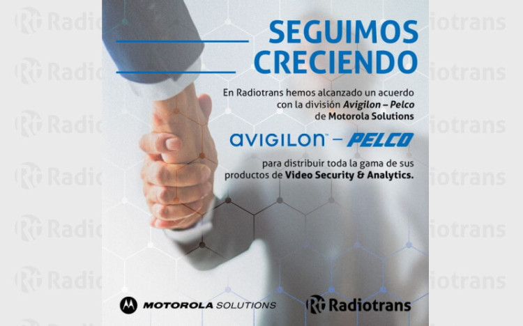 Acuerdo de Radiotrans con la División de Avigilon - Pelco