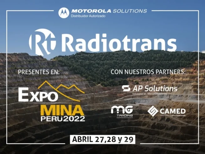 Radiotrans - Presentes en Expomina 2022