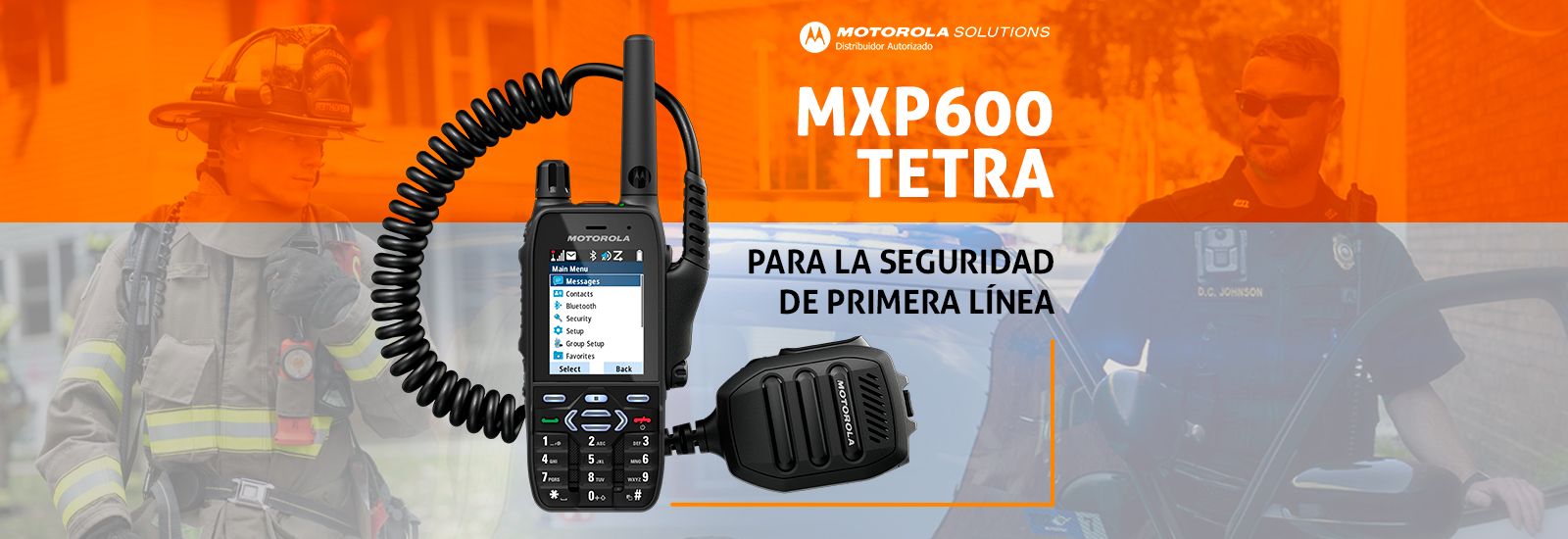 Equipos TETRA Serie MXP600