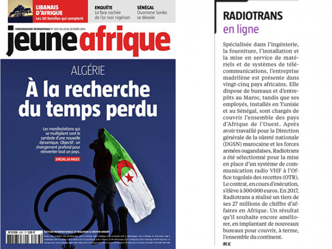 Especial JEANE AFRIQUE marzo 2019