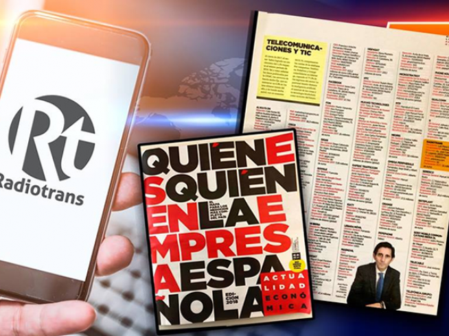 Radiotrans en el Quién es Quién 2018 en la Empresa Española de Actualidad Económica