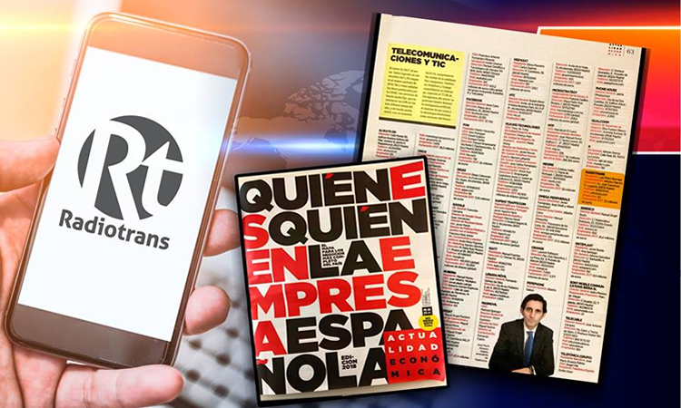 Radiotrans en el Quién es Quién 2018 en la Empresa Española de Actualidad Económica