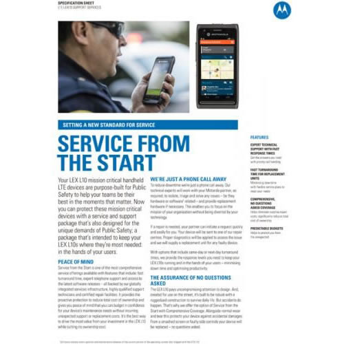 Service from Start -  LEX L10